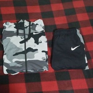 Nike Dri-Fit Camo Sweatshirt/Sweatpants combo